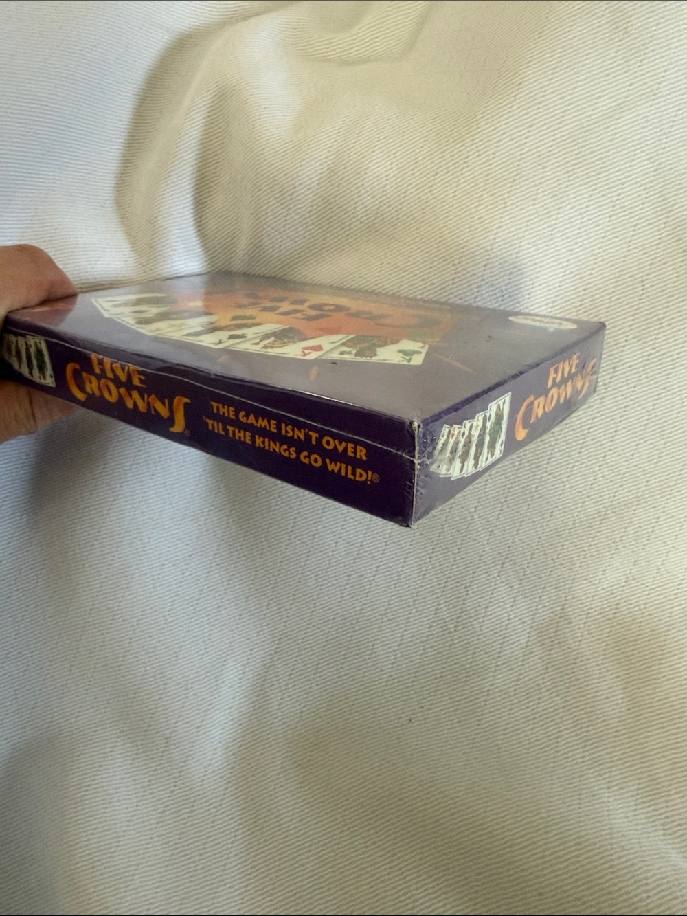 Five Crowns Rummy-Style Card Game - Purple/Gold - Picture 4 of 7